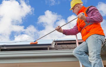 Plot Street soft wash roof cleaning